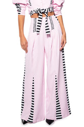 HOT GIRL STRIPED STATEMENT TROUSER