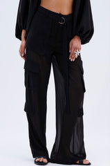 FAME IS REAL SHEER TROUSER
