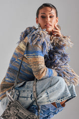 FRINGE FOR DAYS SWEATER