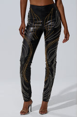 LETS GET FUNKY BEADED LEGGING