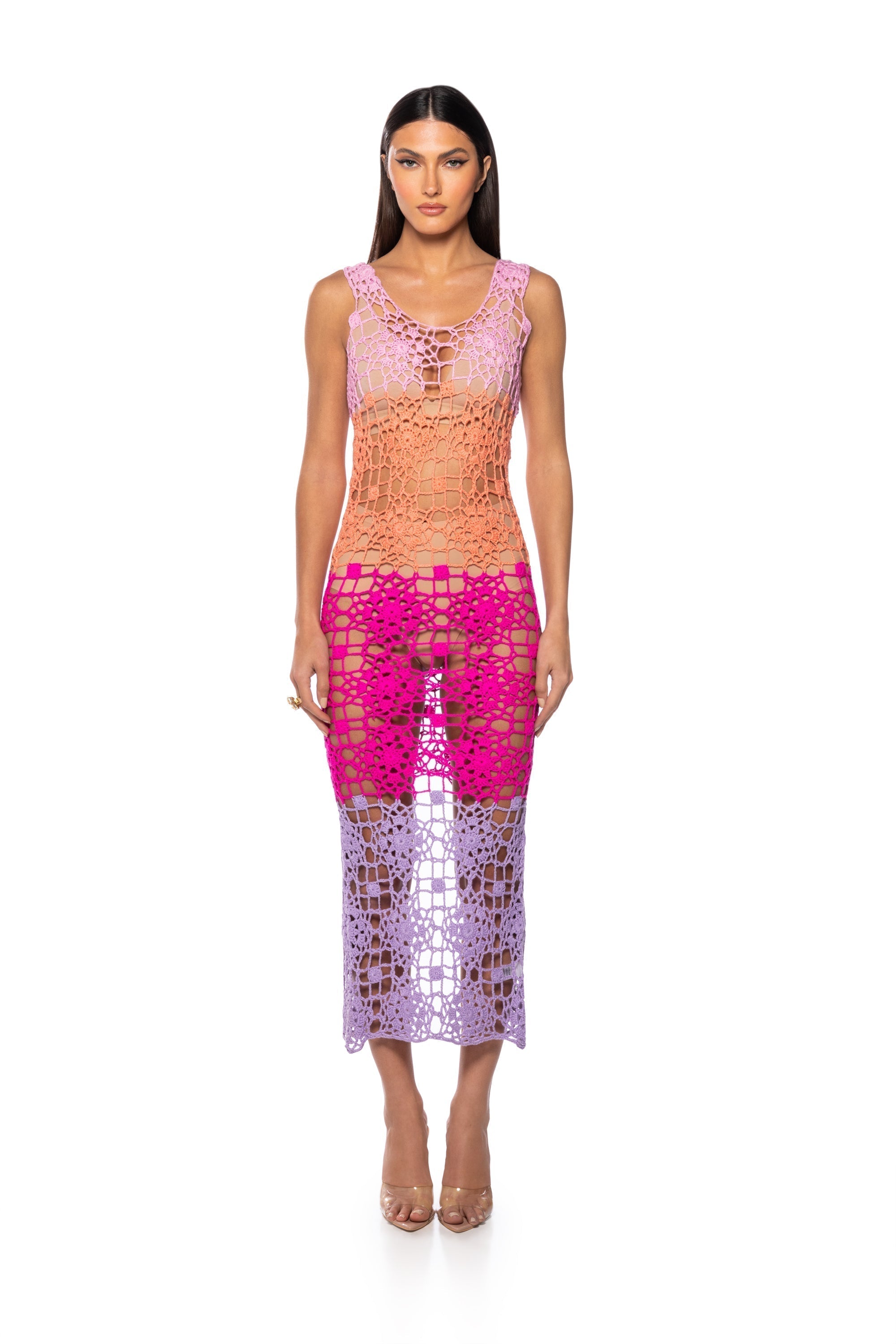 ATHENA CROCHET MAXI DRESS