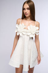 BABY YOU ARE THE MOMENT MINI DRESS