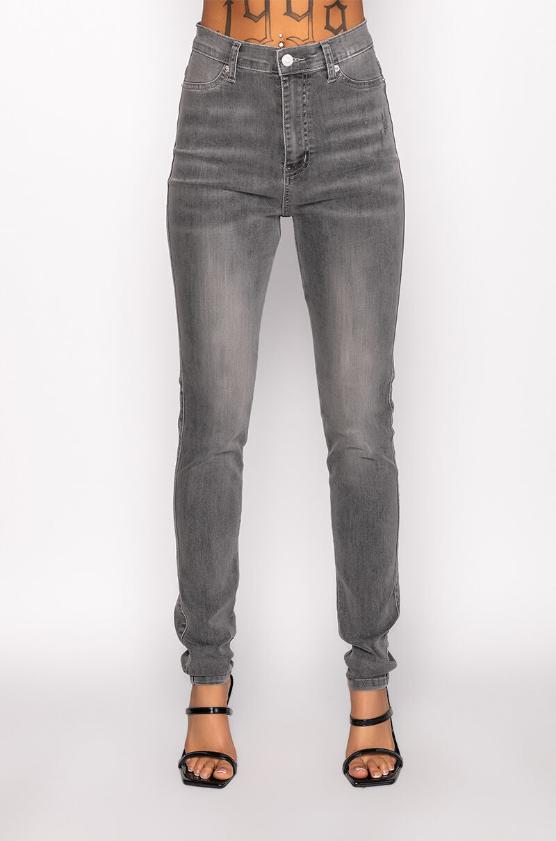 FLEX-FIT HIGH WAISTED SUPER STRETCHY SKINNY JEANS