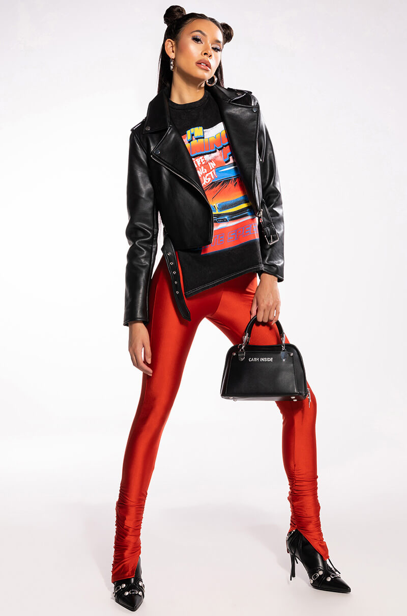 GRAB N GO BASIC MOTO JACKET